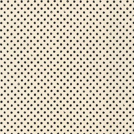 KAUFMAN - Black And White - White - #5165- - ELC-73869-1 784626295742 Quilt  Fabric